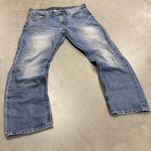 y2k baggy express bootcut Jeans 36x32